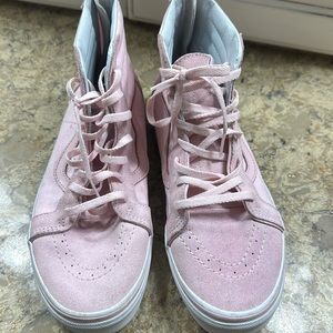 Women’s Vans Sk-8 high pink size 6.5